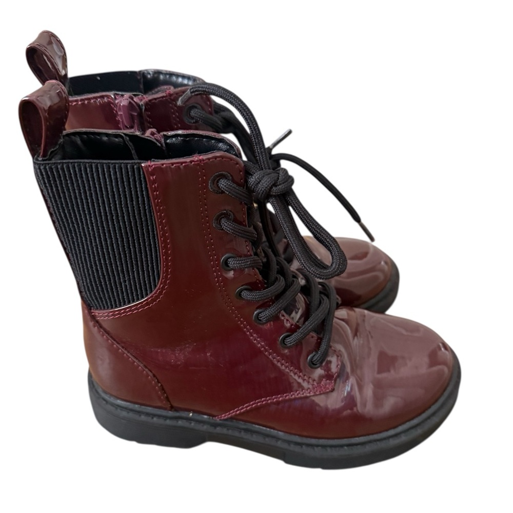 ❌ SOLD ❌ ART CLASS Nola Zipper Lace-Up Combat Boots - Picture 2 of 4